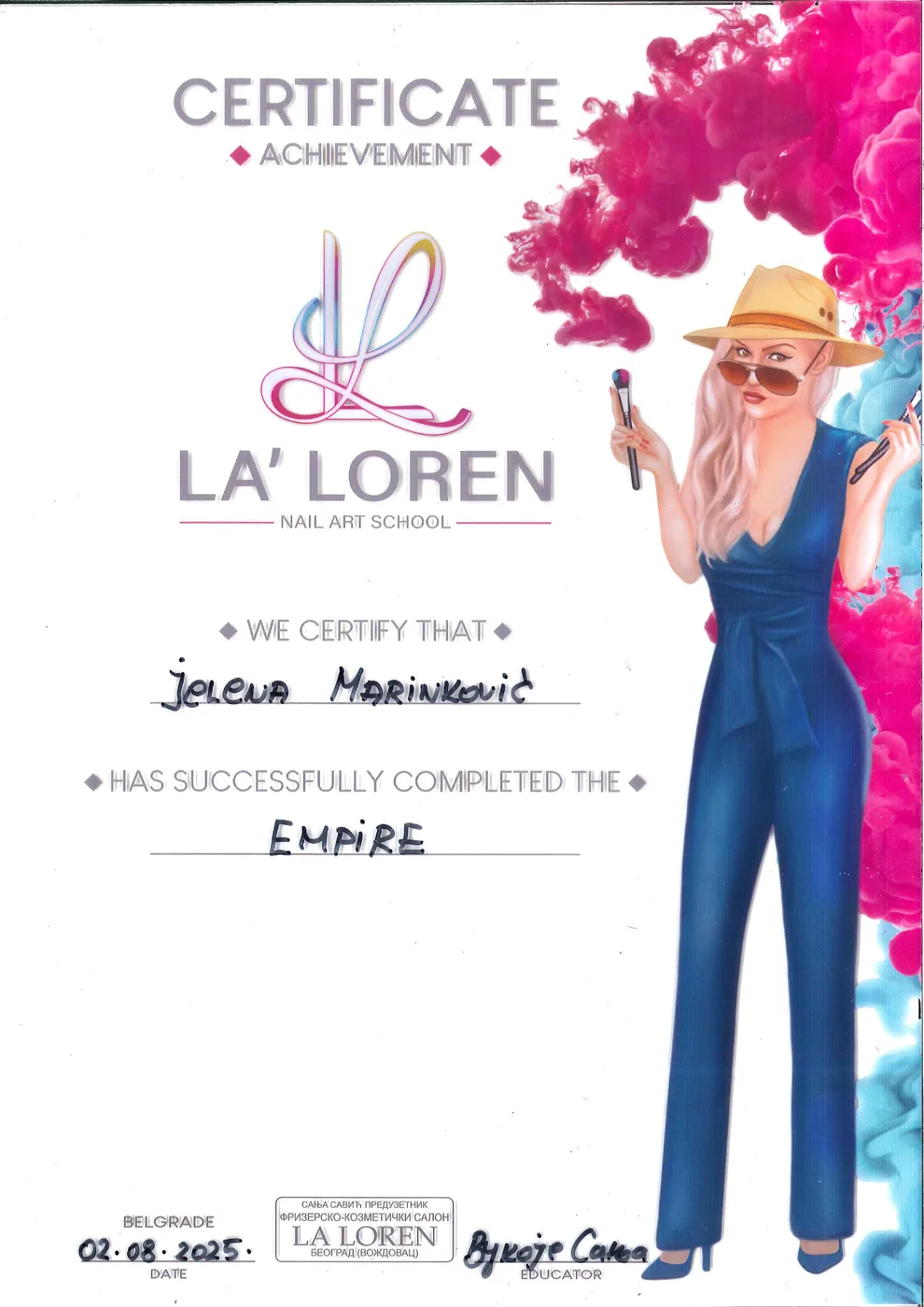 Empire — La' Loren Nail Art School