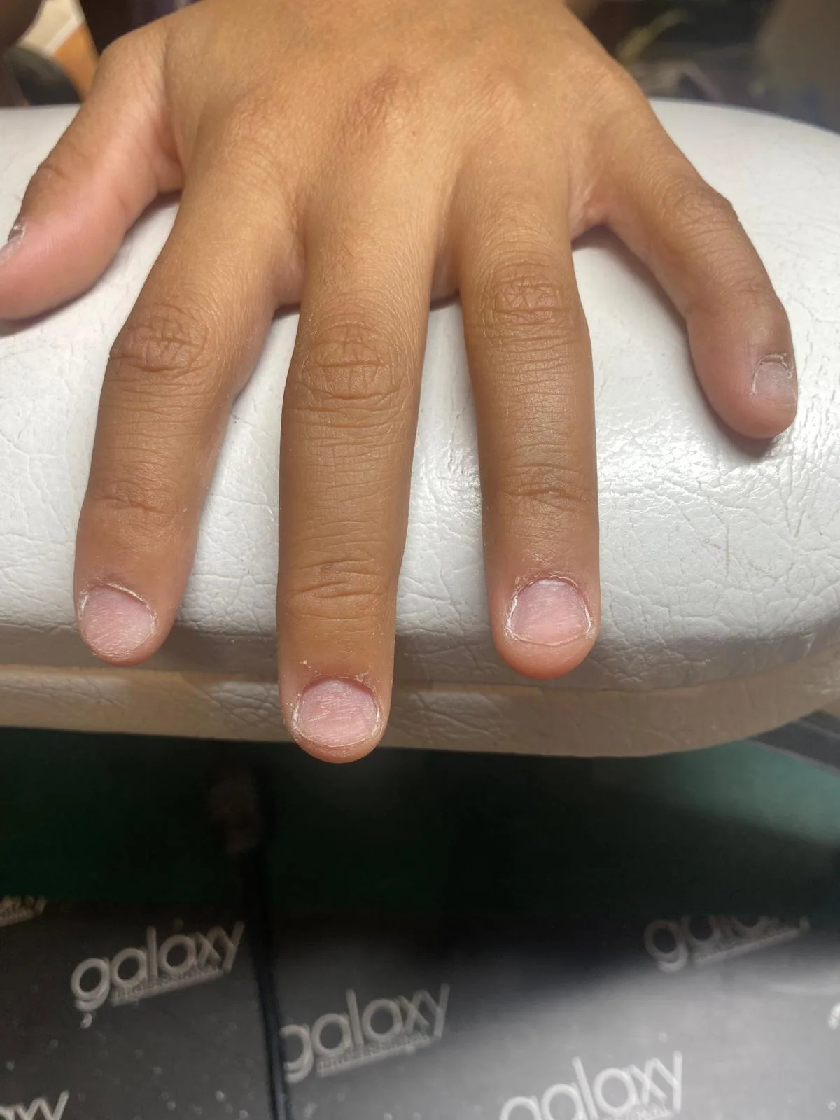 Signature Dizajn — Plavo-Beli Nail Art - Pre