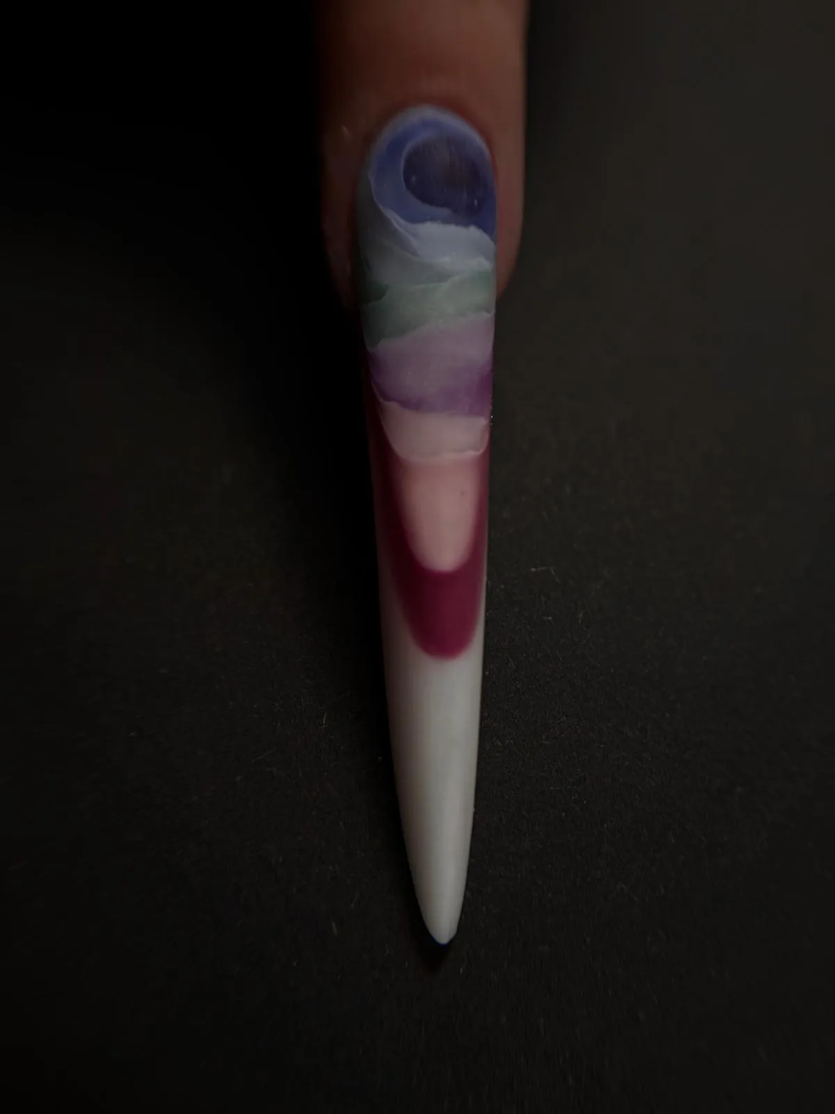 Šareni Ombre — Stiletto