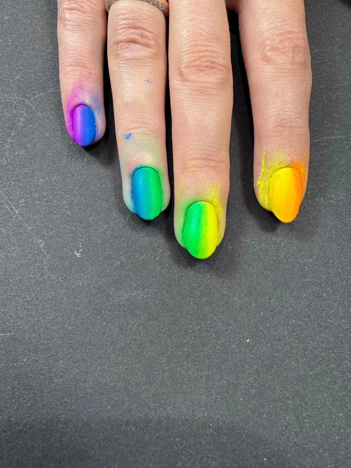 Pastelni Duga Ombre