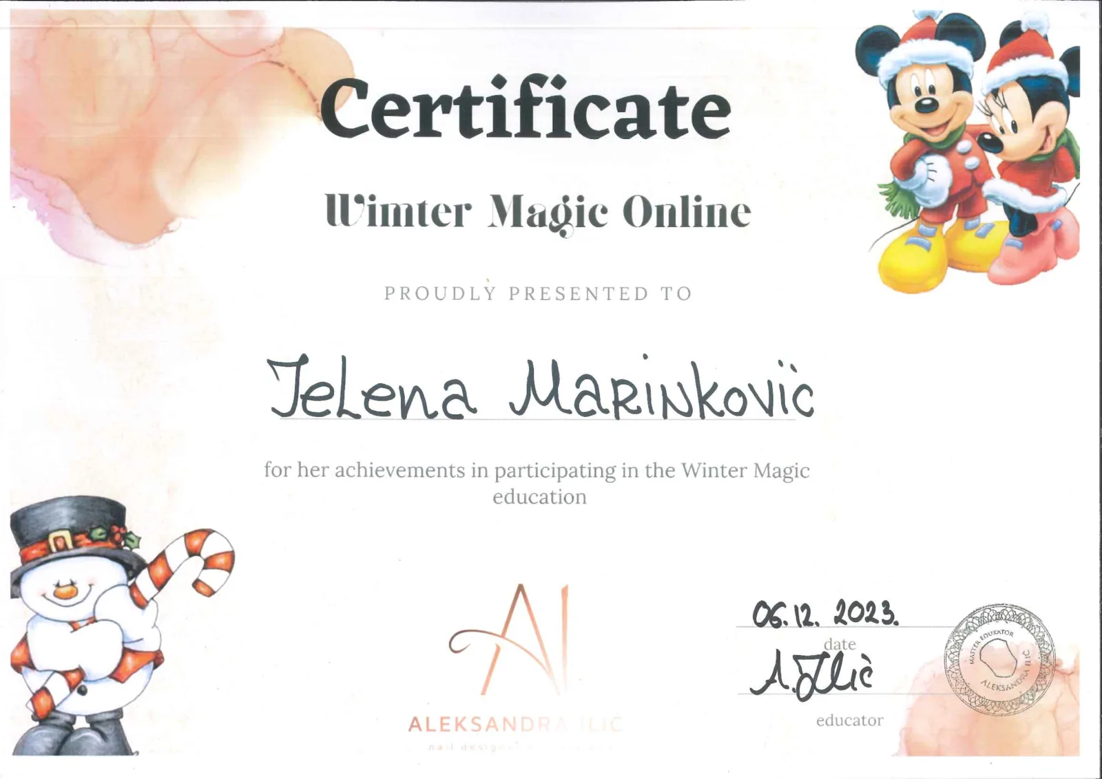 Winter Magic — Online Edukacija