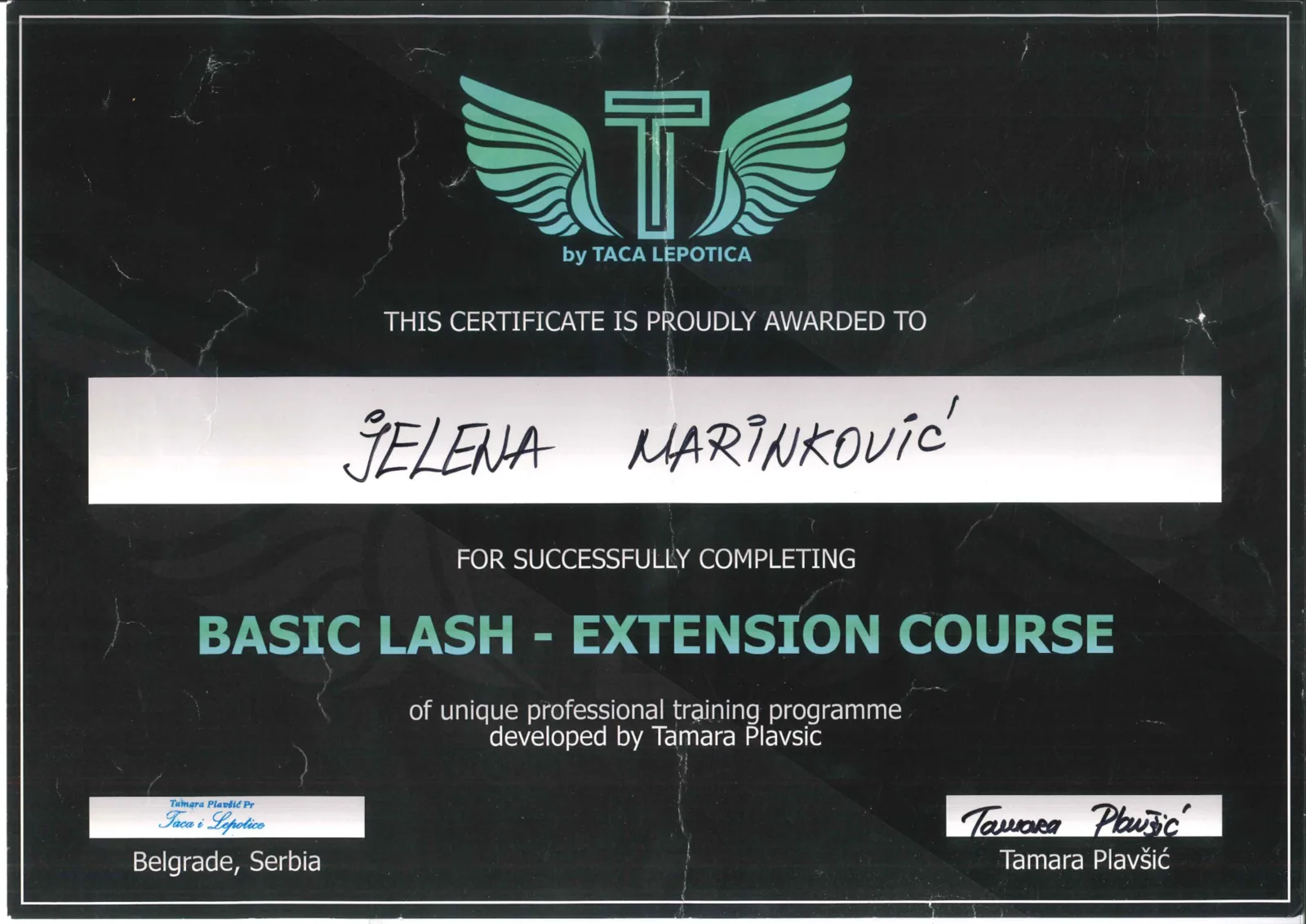 Basic Lash — Extension Course